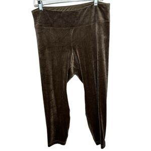 J.Jill Pure Jill Velvet Cropped Pull On Sleep Sweat Pants. Size XL Petite.